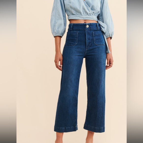 Anthropologie Pilcro The Skipper Wide Leg Jeans - Picture 1 of 6